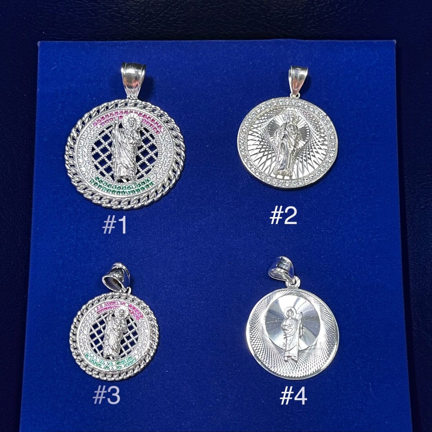 925 Sterling Silver St. Jude Pendant
