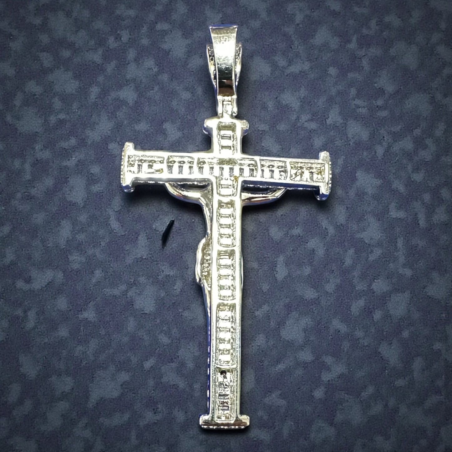 925 Sterling Silver Jesus Crucifix Pendant – 2.5"