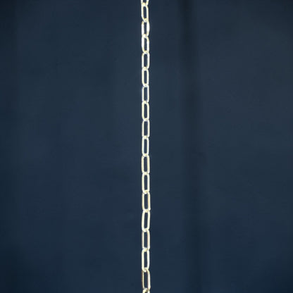 925 Sterling Silver Paperclip Link Bracelet