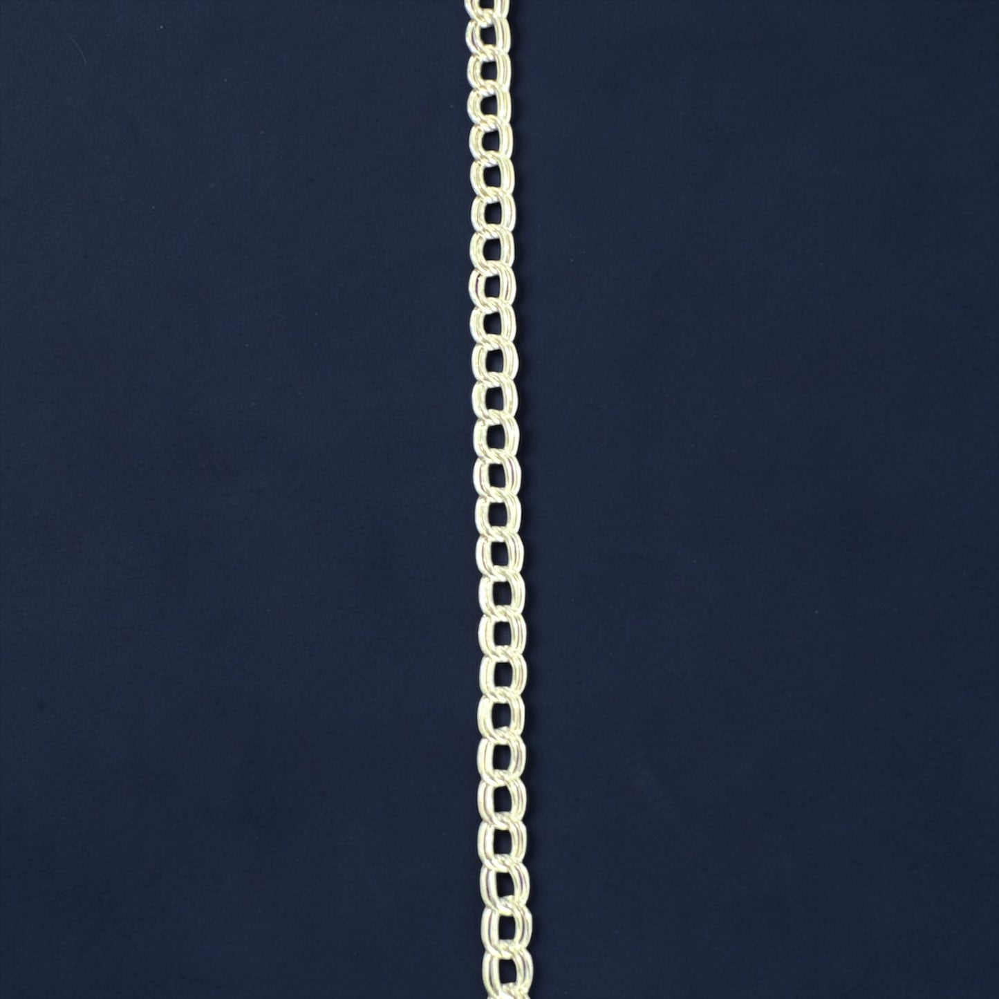 925 Sterling Silver Double Link Bracelet
