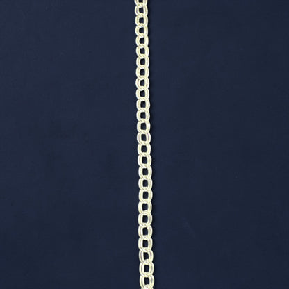 925 Sterling Silver Double Link Bracelet