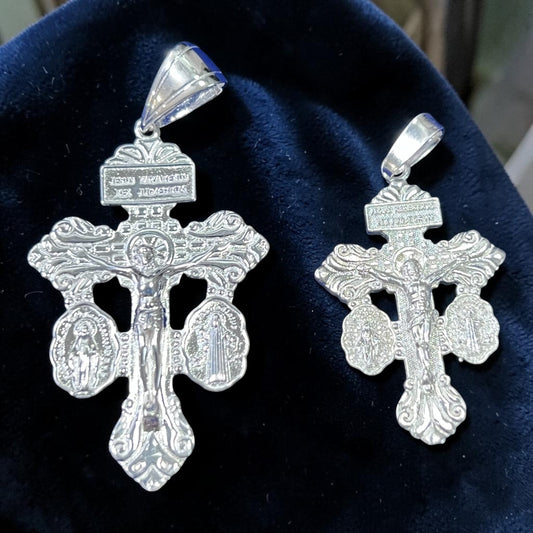 925 Sterling Silver Cruz del Perdón Pendant