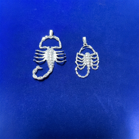 925 Sterling Silver Scorpion Pendant